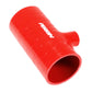 PERRIN 22-24 Subaru WRX / 20-25 LGT & OBXT Turbo Inlet Hose w/Turbo Adapter Flange (Short) - Red - PSP-INT-426RD