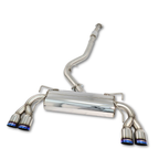 Korsh Subaru WRX STI 2008-2014 Hatch Turbo Back Exhaust - Stainless Steel with Titanium Tips - Revzone