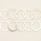 DeatschWerks -8 AN Aluminum Crush Washer (Pack of 10) - 6-02-0303