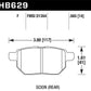Hawk 08-11 Scion xB / 09-10 Toyota Corolla / 09-10 Matrix / 10 Prius  HPS Street Rear Brake Pads - HB629F.565