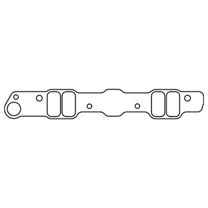 Cometic Pontiac 400 V8 .060in Fiber Intake Gasket Set-2.200in x 1.180in Rectangular Ports-W/Ram Air - C15331FC