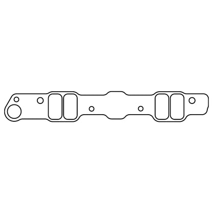 Cometic Pontiac 400 V8 .060in Fiber Intake Gasket Set-2.200in x 1.180in Rectangular Ports-W/Ram Air - C15331FC