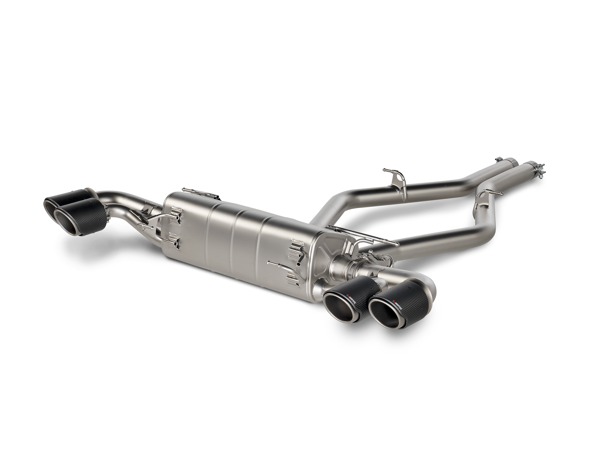 Akrapovic Slip-On Line (Titanium) - Alfa Romeo Stelvio Quadrifoglio 2020+ - S-AR/TI/6H - Revzone
