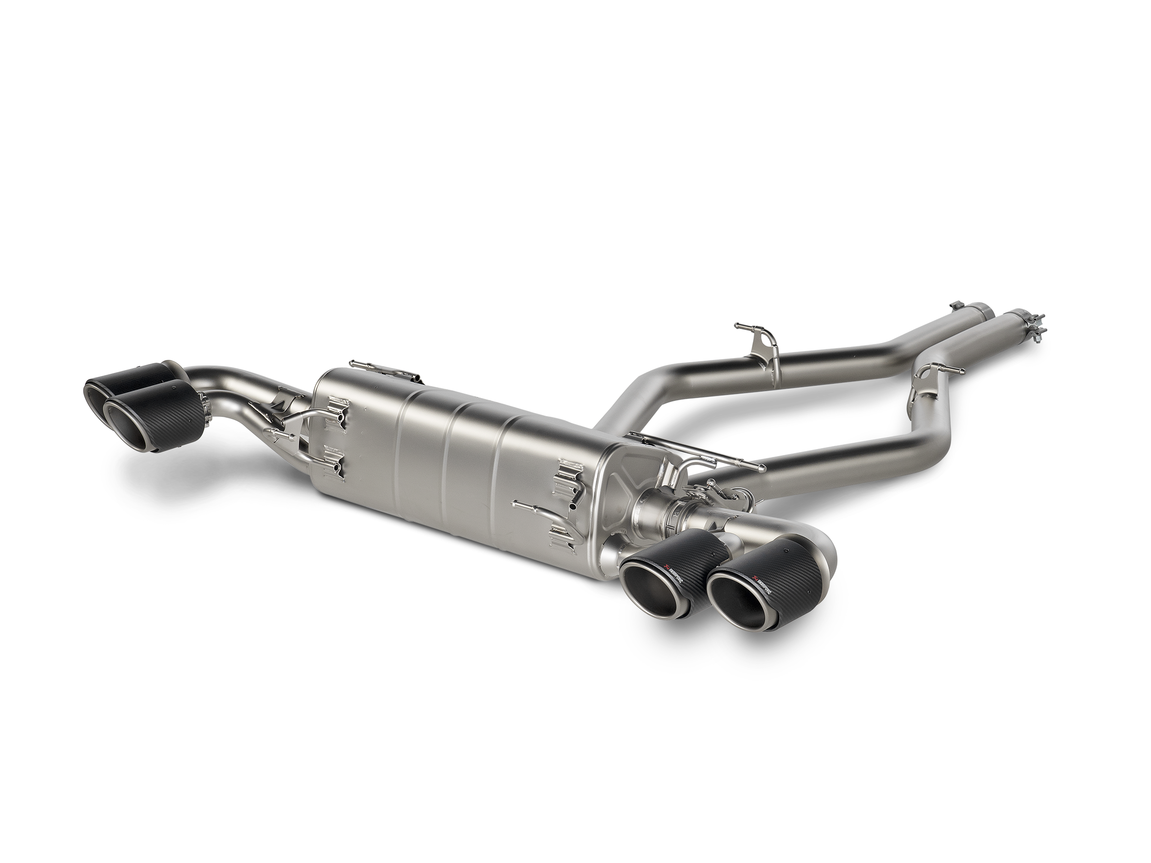 Akrapovic Slip-On Line (Titanium) - Alfa Romeo Stelvio Quadrifoglio 2020+ - S-AR/TI/6H - Revzone