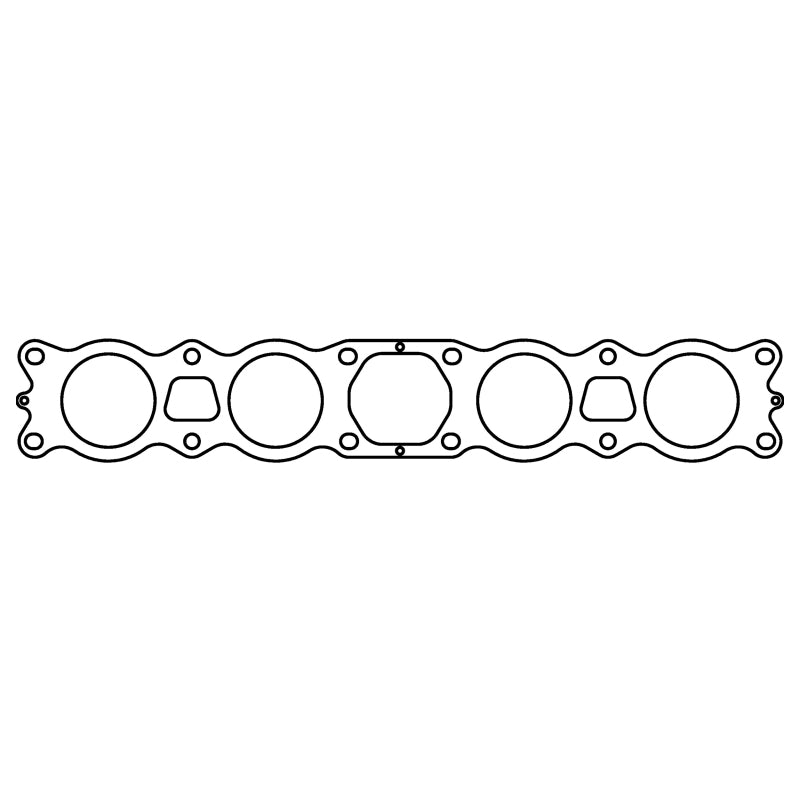 Cometic Ford 500 JC50 Pro Stock V8 .030in MLS Exhaust Manifold Gasket Set - 2.200in Round Port - C5257-030
