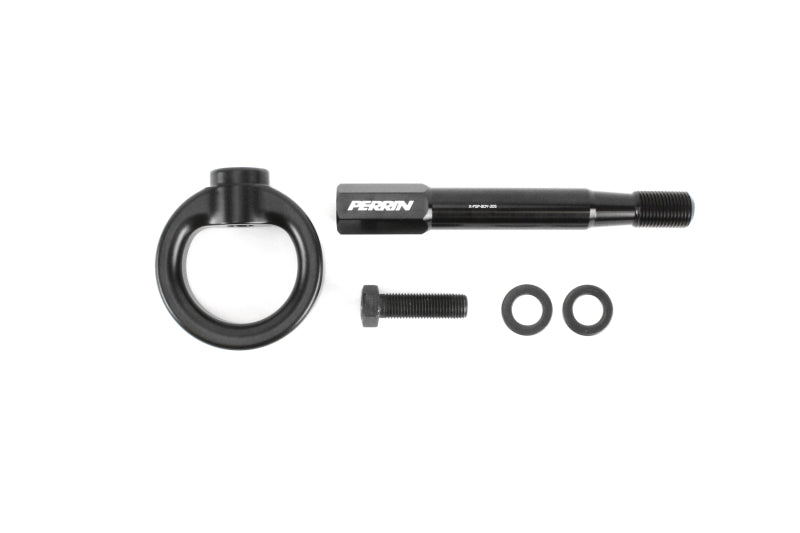 PERRIN 22-25 Subaru WRX / 18-23 Crosstrek Tow Hook Kit (Rear) - Black - PSP-BDY-257BK