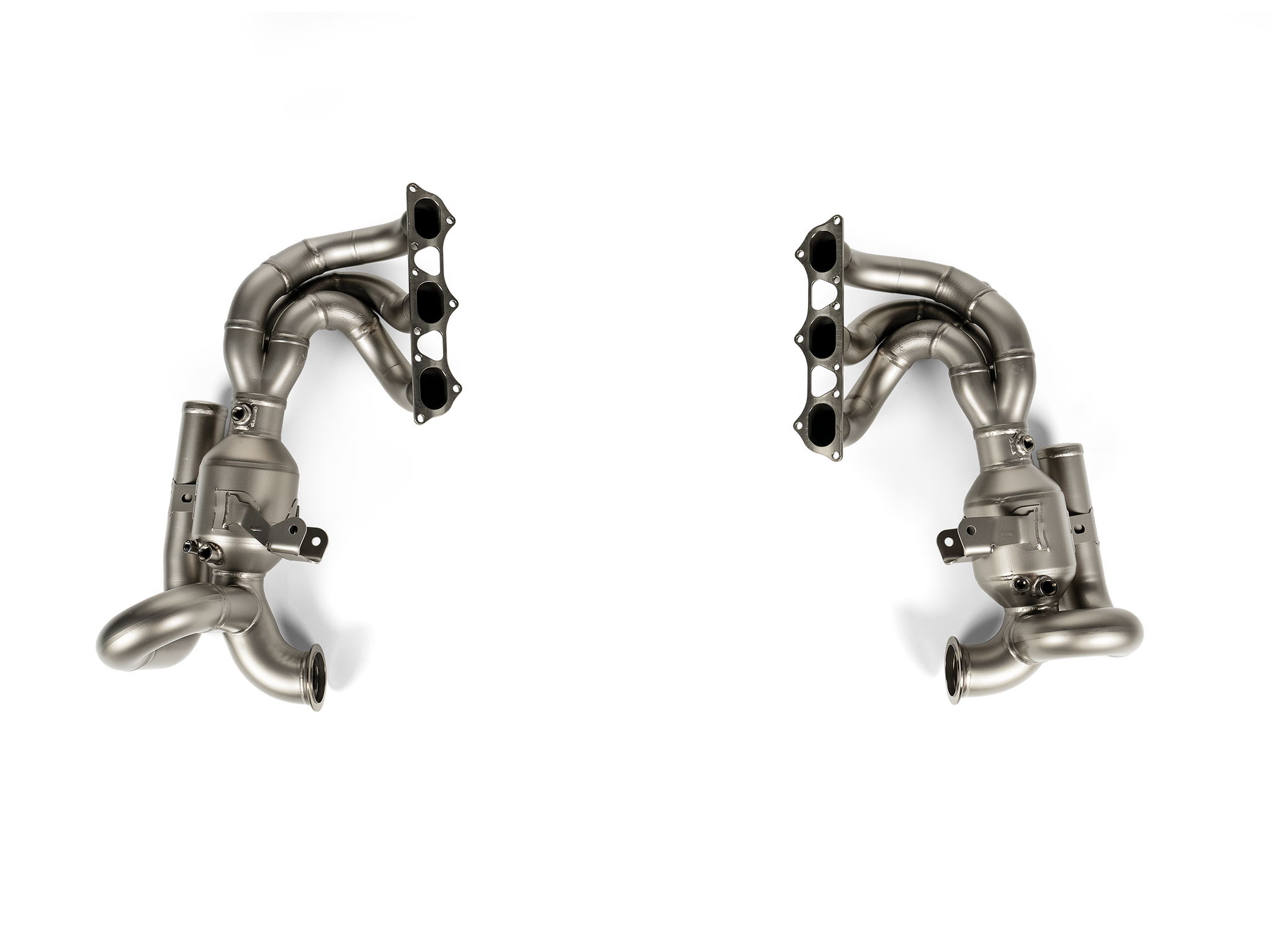 Akrapovic Evolution Header Set (Titanium) - Porsche 911 GT3 / GT3 Touring (992.2) 2026+ - E-PO/T/9 - Revzone