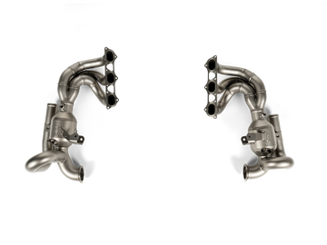 Akrapovic Evolution Header Set (Titanium) - Porsche 911 GT3 / GT3 Touring (992.2) / 911 GT3 RS / S/T (992)