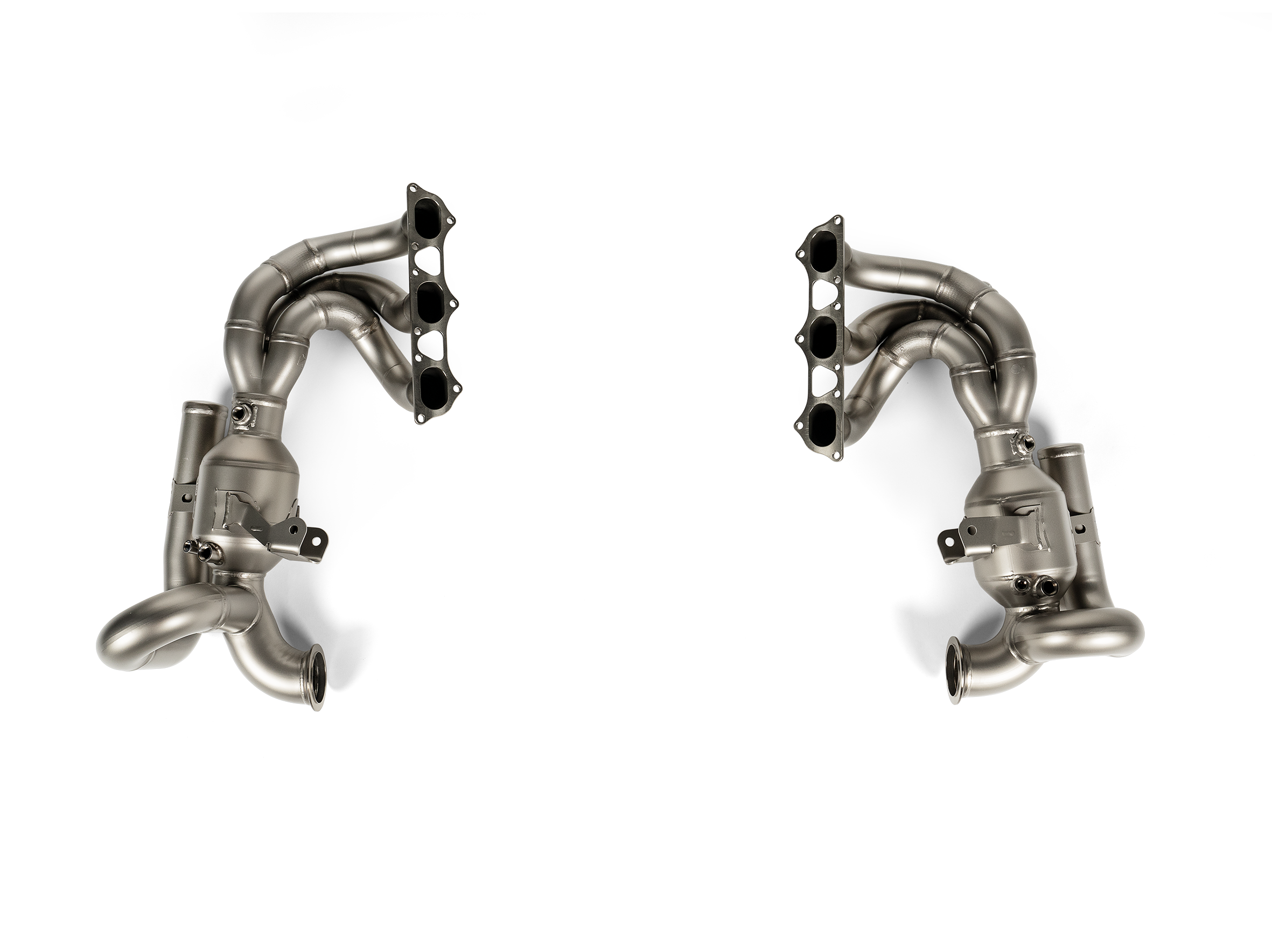 Akrapovic Evolution Header Set (Titanium) - Porsche 911 GT3 / GT3 Touring (992.2) 2026+ - E-PO/T/9 - Revzone