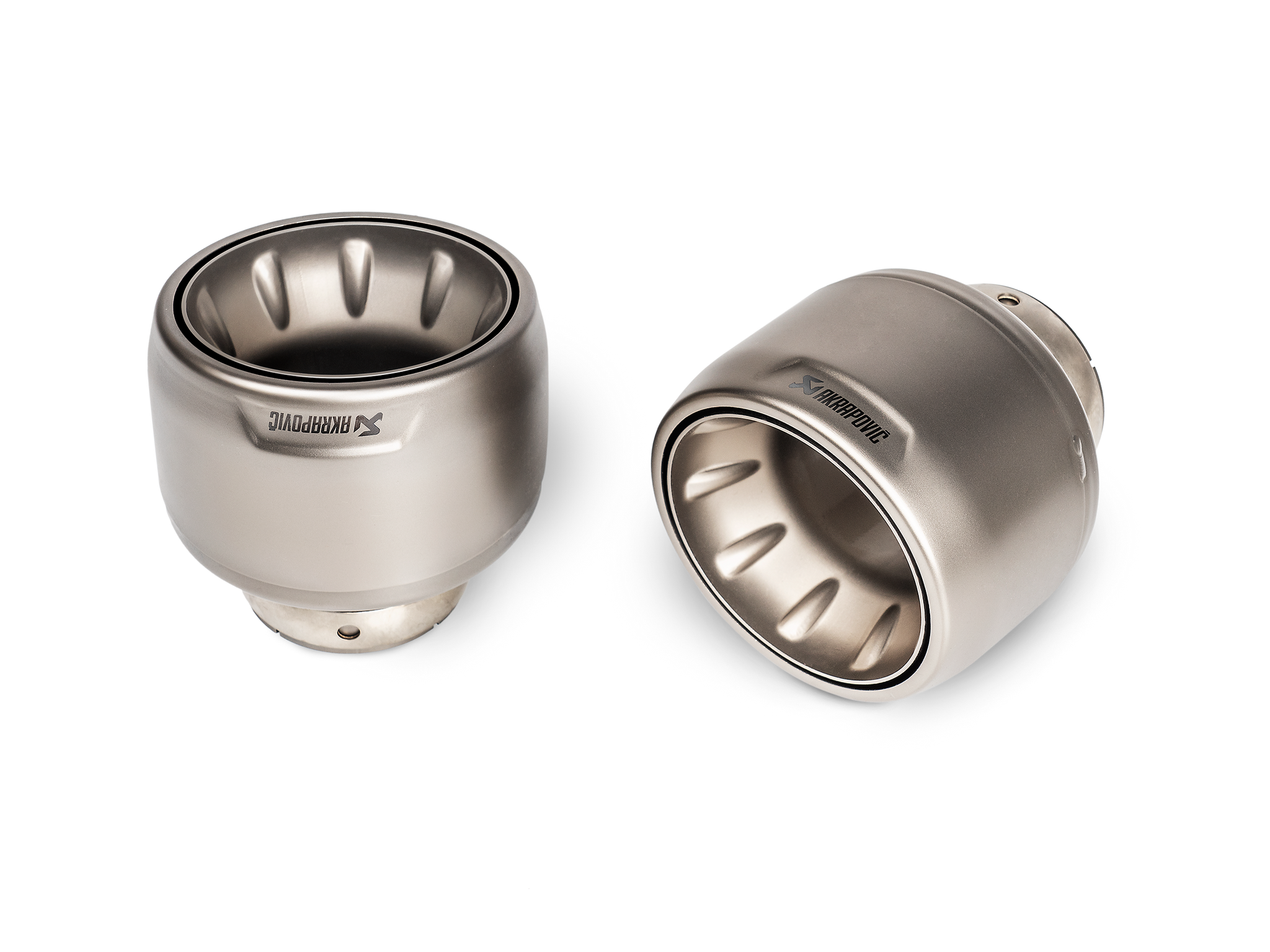 Akrapovic Tail pipe set (Titanium) - Porsche 718 Cayman GT4 / Spyder 2023+ - TP-T/S/27 - Revzone
