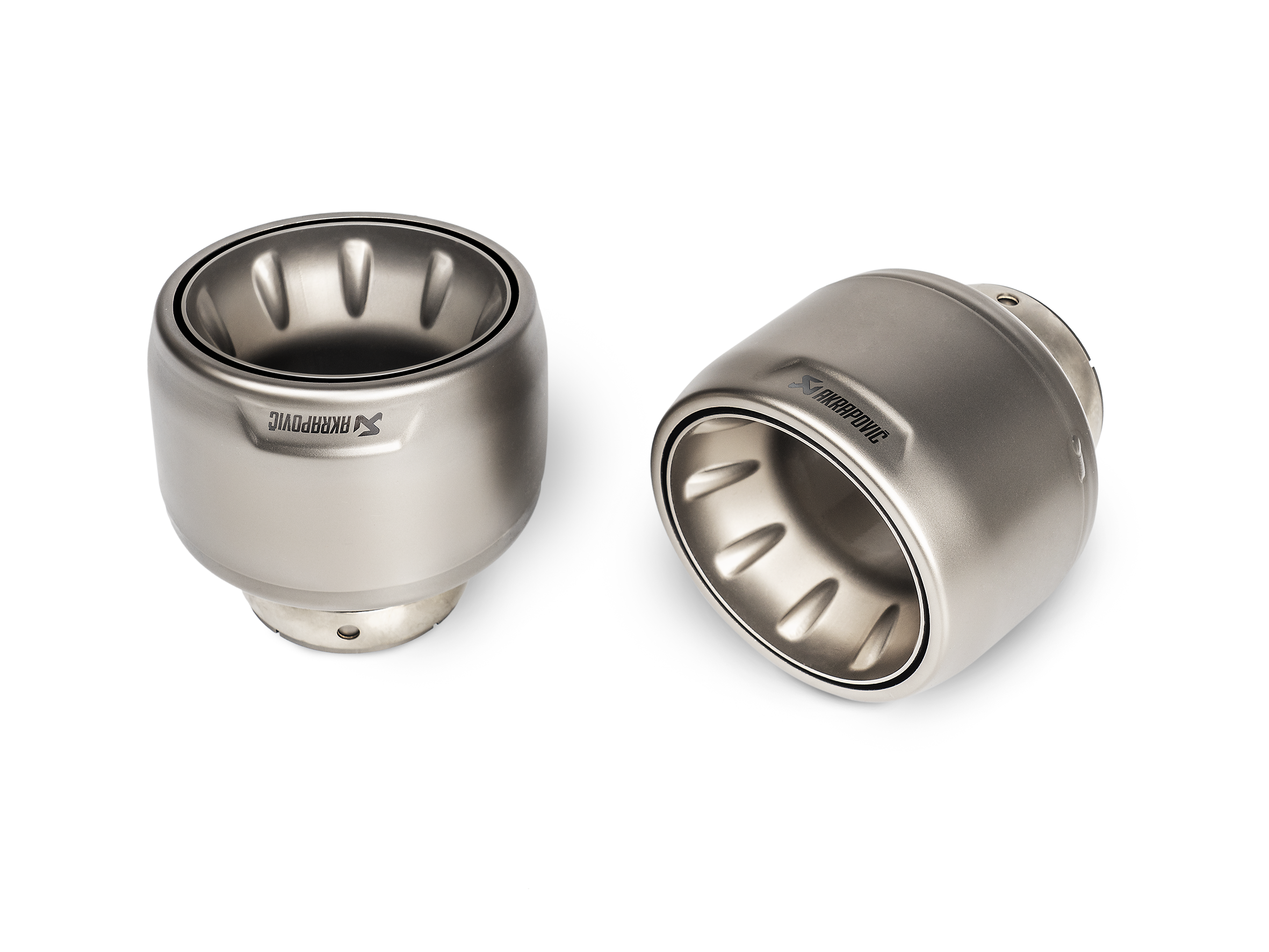 Akrapovic Tail pipe set (Titanium) - Porsche 718 Cayman GT4 / Spyder 2023+ - TP-T/S/27 - Revzone