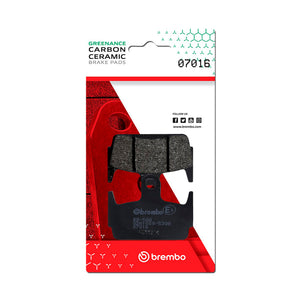 Brembo OE Honda X8R/Kymco Heroism Carbon Ceramic Brake Pad - Rear - 07016