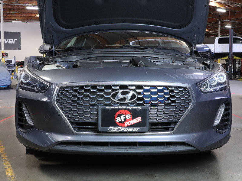 aFe 18-20 Hyundai Elantra GT L4-1.6L (t) Takeda Momentum Dynamic Air Scoop - Blue - 56-70005SL
