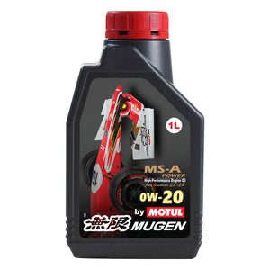 MUGEN by MOTUL MS-A Power 0W-20 100% Synthetic Engine Oil