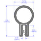 aFe MagnumFORCE Spare Parts Trim Seal Kit (1/16IN X 3/4IN) x 36IN L - 59-10092