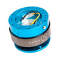 NRG Quick Release Gen 2.0 - New Blue Body / Titanium Chrome Ring - SRK-200NB