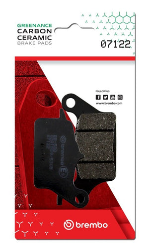 Brembo OE Honda Nsc/Honda Vision Carbon Ceramic Brake Pad - Front - 07122