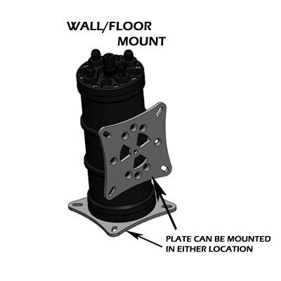 Radium Fuel Surge Tank Mounting Bracket, Universal (Side / Floor Mount) - Revzone