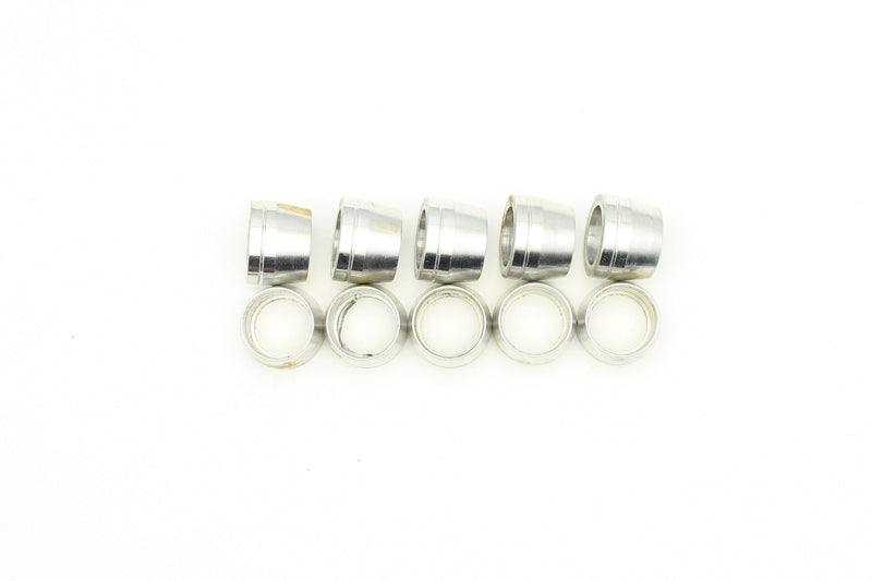 DeatschWerks Replacement PTFE Hose End Olive Insert 8AN (Pack of 10) - 6-02-0868