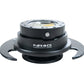 NRG Quick Release Kit Gen 3.0 - Black Body / Black Ring w/ Carbon Fiber Handles - SRK-650CF