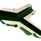Radium 8AN to 2 x 6AN Y Adaptor Block Fitting