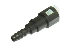 Radium 3/8" SAE Female EFI Quick Connect to 5/16" Barb Straight Fitting (8mm)