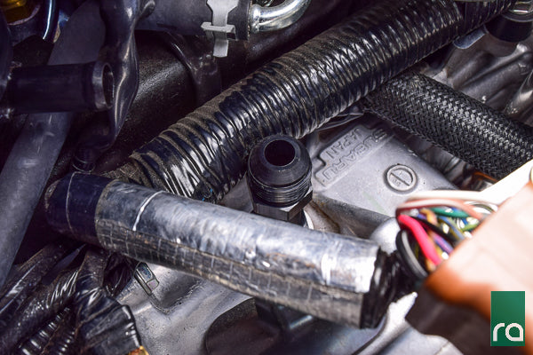 Radium PCV Delete Fitting 3/8BSPT to 10AN MALE - Subaru WRX 15-21/BRZ/Toyota 86 - Revzone