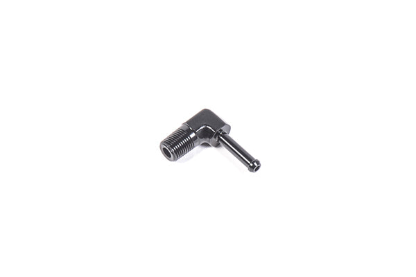 Radium 1/8" NPT Male to 3/16" Barb 90 Degree (4.8mm) - Revzone