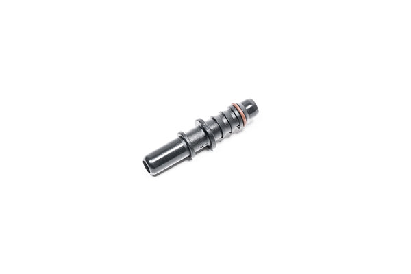 Radium 3/8" SAE Male EFI Quick Connect To 3/8" Barb Black Nylon Fitting - Revzone