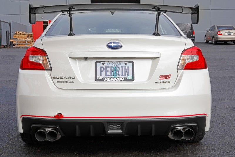 PERRIN 15-21 Subaru WRX/STI Tow Hook Kit (Rear) - Red - PSP-BDY-252RD
