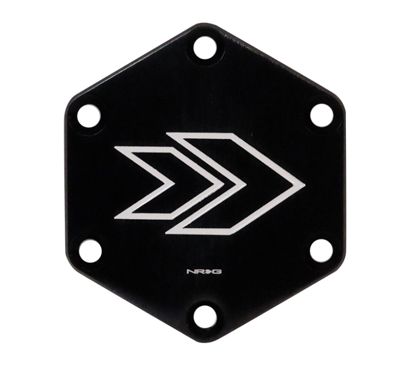 NRG Engraved Arrow Horn Delete Button - White - STR-620WT
