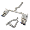 Korsh Subaru WRX 2015+ Manual Turbo Back Exhaust - Stainless Steel with Titanium Tips - Revzone