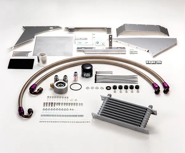 HKS Oil Cooler Kit suits Honda Civic Type R FK8 2017+ - Revzone