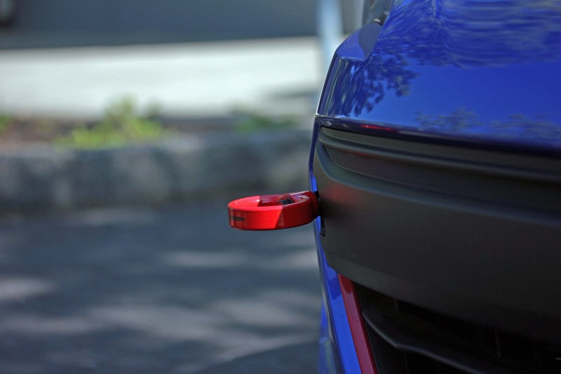 PERRIN 18-21 Subaru WRX & STI / 13-25 BRZ / 17-20 Toyota 86 Tow Hook Kit (Front) - Red - PSP-BDY-235RD