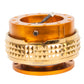 NRG Quick Release Kit - Pyramid Edition - Rose Gold Body / Chrome Gold Pyramid Ring - SRK-210RG/CG