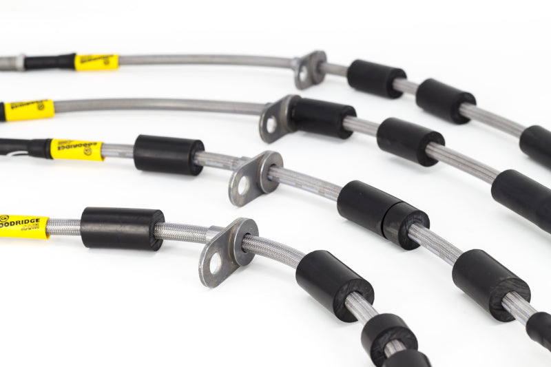 Goodridge 14-19 Ford Fiesta ST Stainless Steel Brake Line Kit - 12333