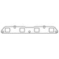 Cometic Toyota 3T-C .064in AM Exhaust Manifold Gasket - C4930