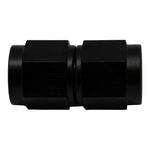 DeatschWerks 6AN Flare Female Swivel to 6AN Flare Female Swivel - Anodized Matte Black - 6-02-0209-B