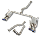 Korsh Subaru WRX 2015+ Auto CVT Turbo Back Exhaust - Stainless Steel with Titanium Tips - Revzone
