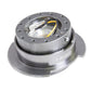 NRG Quick Release Kit Gen 2.5 - Black / Gunmetal Ring - SRK-250GM