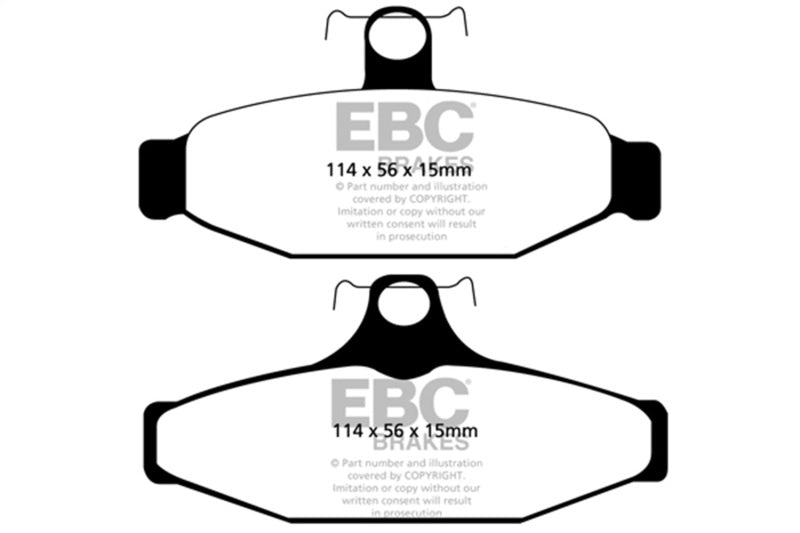 EBC 83-87 Chevrolet Corvette (C4) 5.7 Bluestuff Rear Brake Pads - DP51165NDX