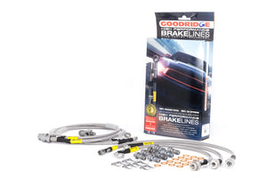 Goodridge 99-03 Chevy Silverado 2WD 2DR Ext Cab w/ 2W Steering Brake Lines - 14181