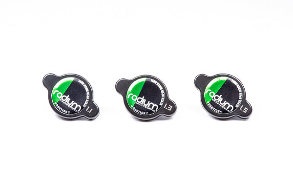 Radium Engineering Radiator Cap Type A Black - Revzone
