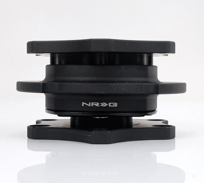 NRG Quick Release - Black Shinny Body / Black Shinny Ring SFI SPEC 42.12 - SRK-R200MB-MB