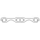 Cometic Chevrolet Gen-1 Small Block V8 .064in ArmorCore Exhaust Manifold Gasket Set - 23 Degree Head - C5548-064