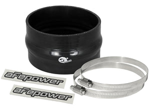 aFe Magnum FORCE 4.75in ID 3in L Straight Reducing Bellow Coupler - Black - 59-00040