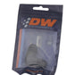 DeatschWerks 8AN Male Flare to 8AN Male Flare 90-Degree Fitting - Anodized Matte Black - 6-02-0208-B