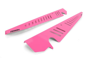 PERRIN 15-21 Subaru WRX/STI Fender Shroud Set - Hyper Pink - PSP-ENG-550HP