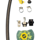 DeatschWerks DW650iL Series 650LPH In-Line External Fuel Pump Universal Install Kit - 9-0950