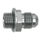 DeatschWerks 6AN Male Flare to M14 X 1.5 Male Metric Adapter  (Incl. Crush Washer) - Titanium - 6-02-0614